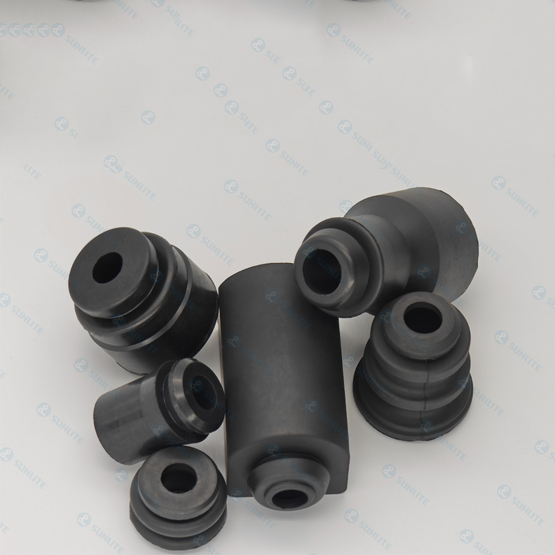Rubber Vibration damping pad .